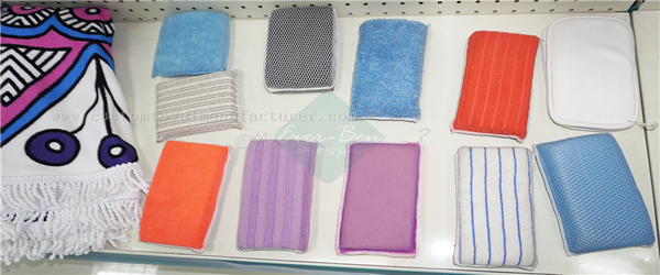 China Gleam Clean Microfibre Cleaning Pad Producer Blue Microfiber Clean Pad Supplier Cleaning Mop Factory